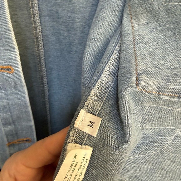 BNNU Nikki Lund Thora patch embroidered Denim jacket - Picture 14 of 14